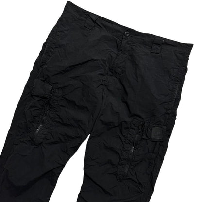 CP Company Black Combat Cargos Bottoms