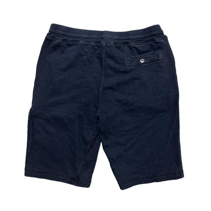 Stone Island Navy Cotton Shorts