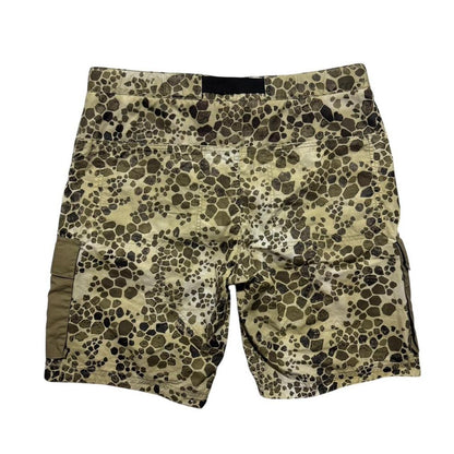 Stone Island Crocodile Camo Cargo Shorts