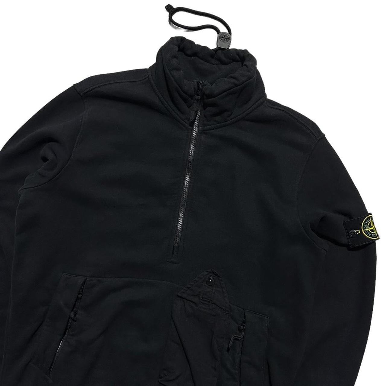 Stone Island Zip Down Jumper