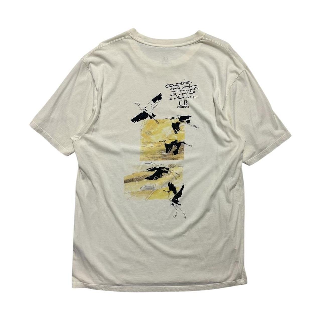 CP Company Cream Heron T-shirt