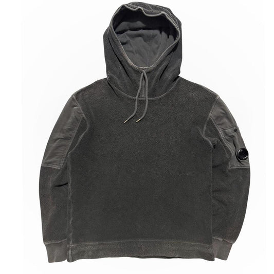 CP Company Fleece Hoodie | Small, Charcoal