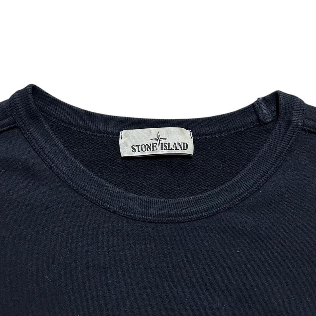 Stone Island Navy Pullover Crewneck