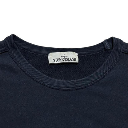 Stone Island Navy Pullover Crewneck