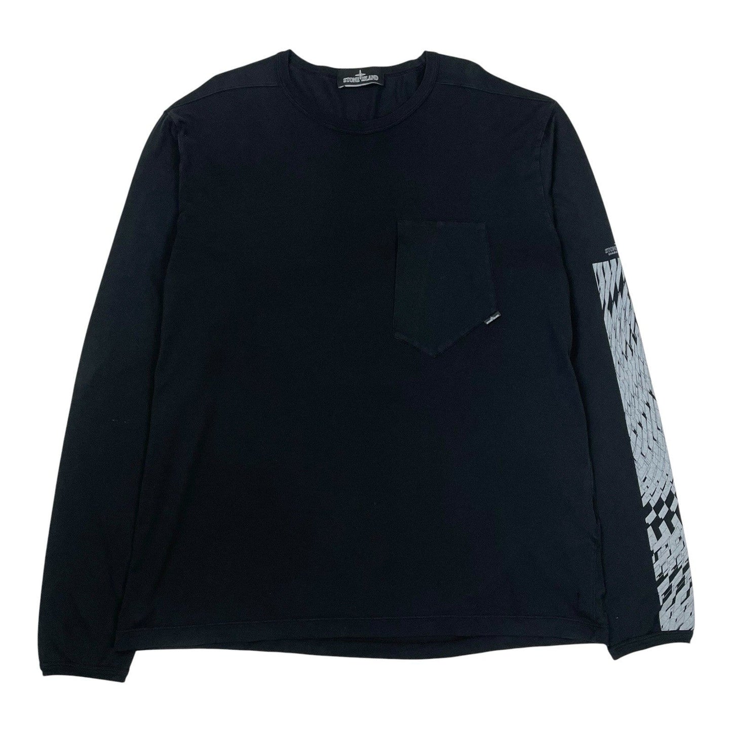 Stone Island Shadow Project Long Sleeve T-Shirt, Size XL | O/S, Black