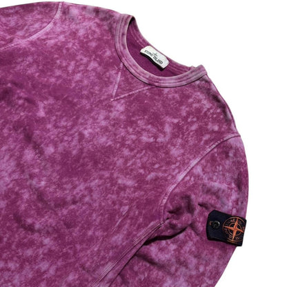 Stone Island Off-Dye Pullover Crewneck