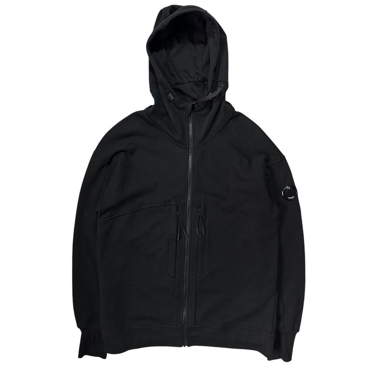 CP Company Black Goggle Lens Hoodie