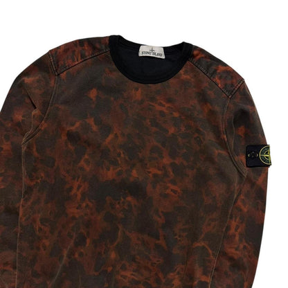 Stone Island Tortoise Camo Pullover Crewneck