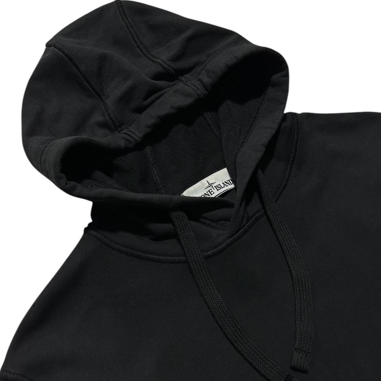 Stone Island Black Pullover Hoodie