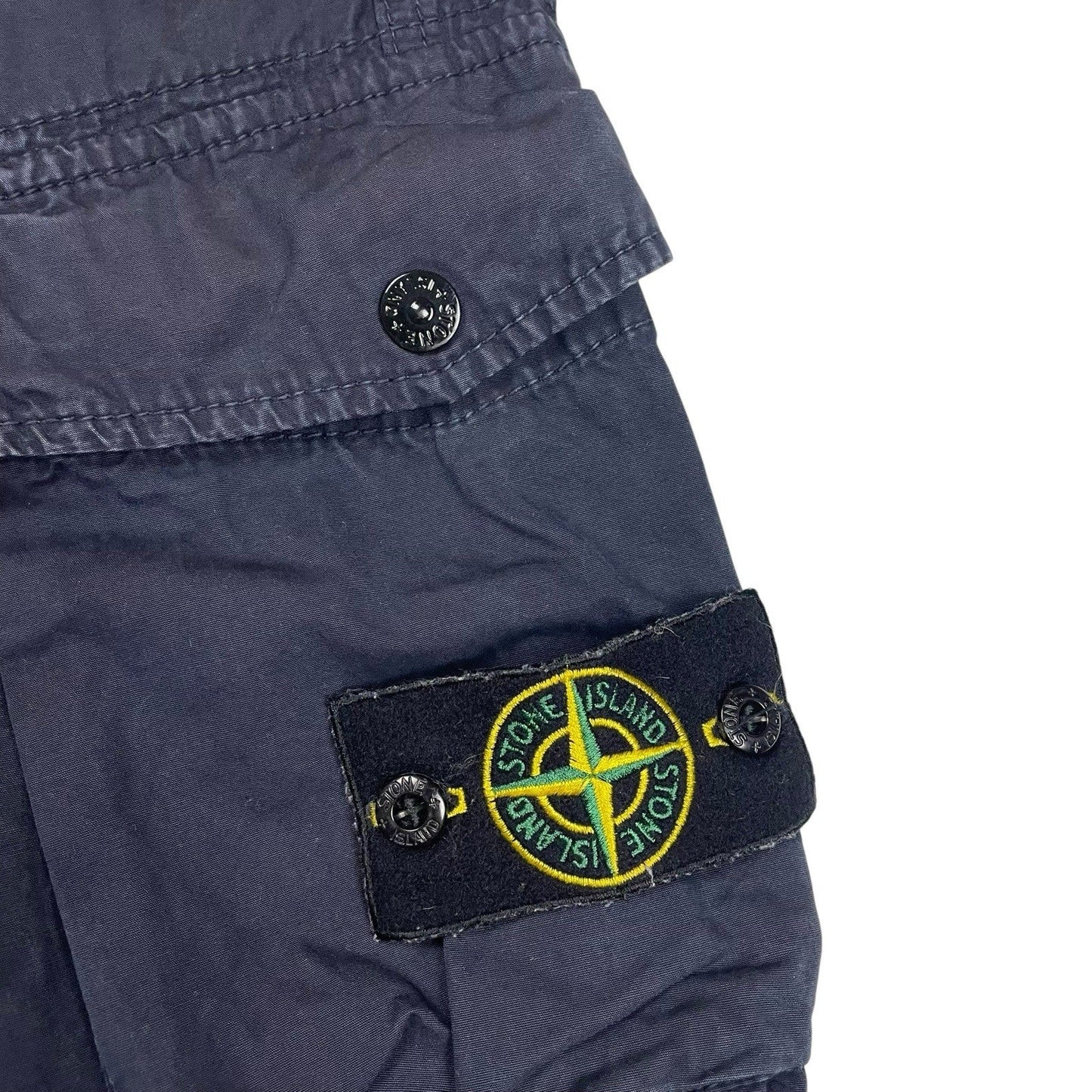Stone Island Cargo Shorts, Size 30 | O/S, Blue