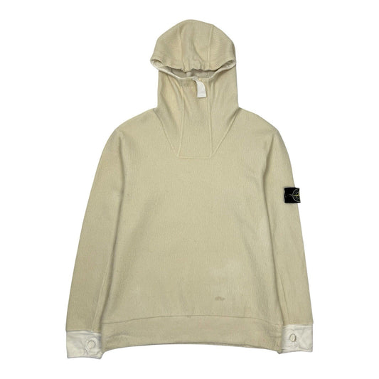 Vintage Stone Island Ninja Hoodie, Size XL | O/S, Beige