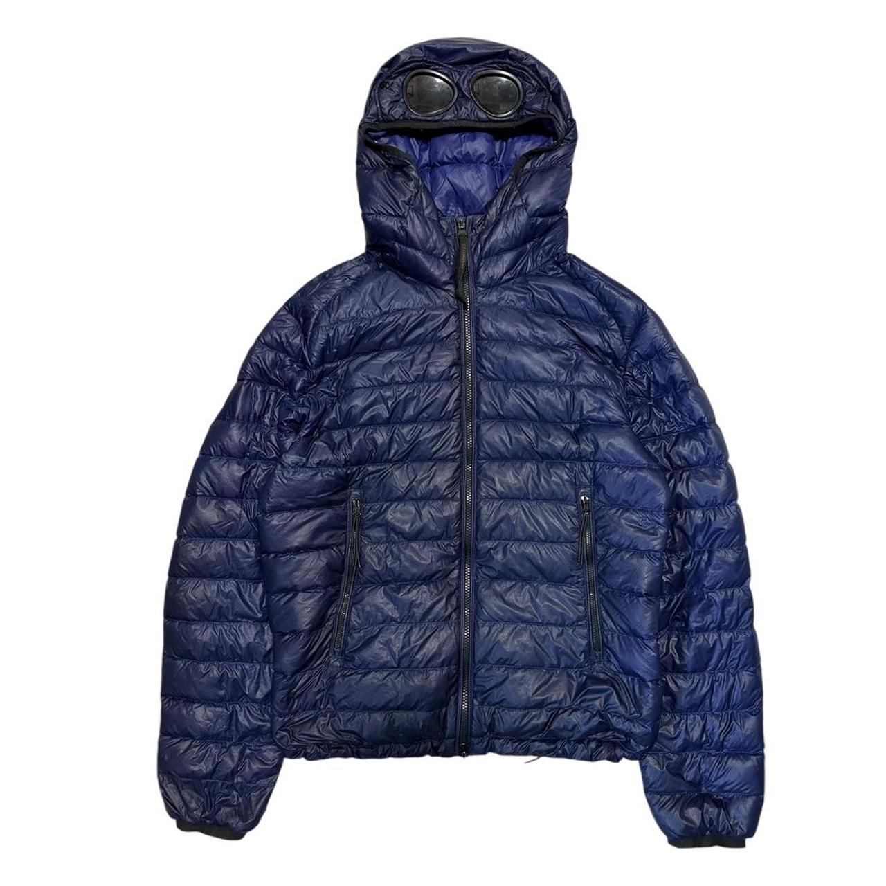 CP Company DD Shell Navy Down Jacket