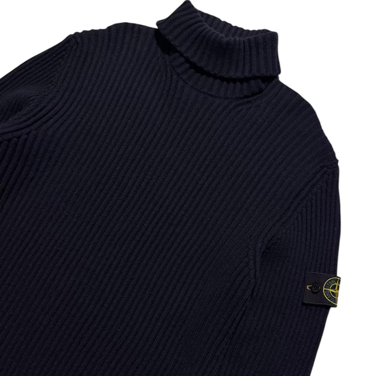 Stone Island 1999 Ribbed Turtle Neck Pullover