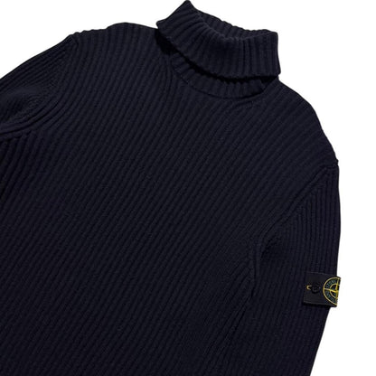 Stone Island 1999 Ribbed Turtle Neck Pullover