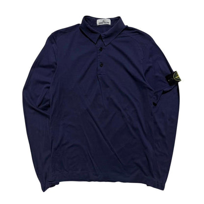 Stone Island Long Sleeve Polo Top