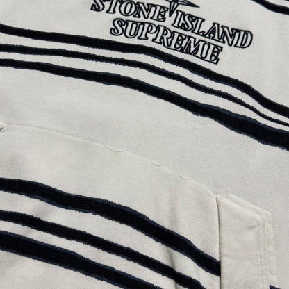 Stone Island Supreme Warp Pullover Hoodie