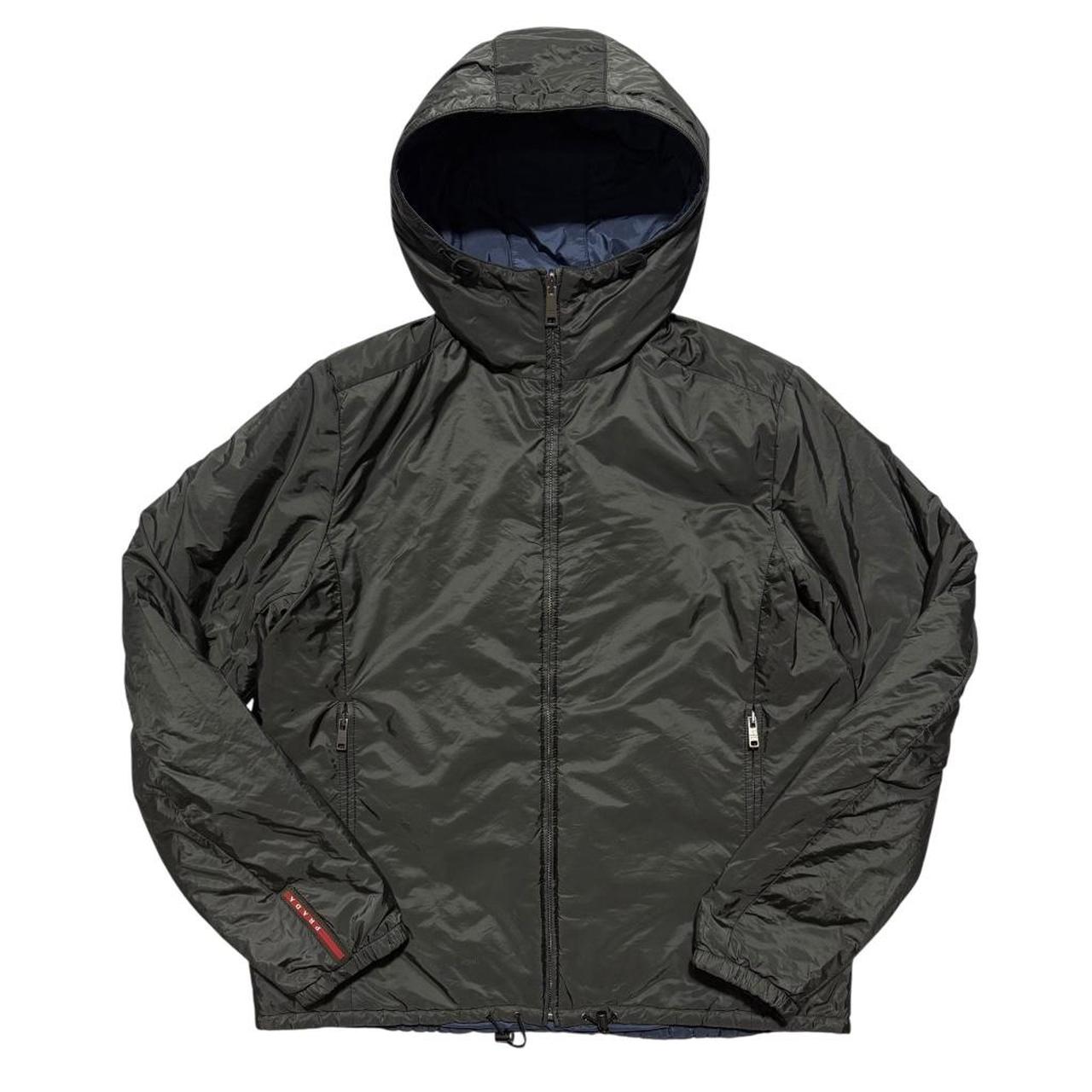 Prada Nylon Reversible Down Jacket
