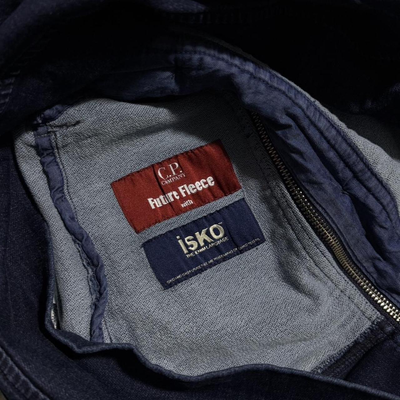 CP Company Isko Indigo Goggle Hoodie