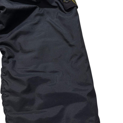 Stone Island A/W 2003 Nylon Trench Jacket | XXL, Black