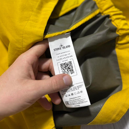 Stone Island Marina Raso Gommato Smock Jacket