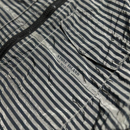 Stone Island Marina Nylon Striped Jacket