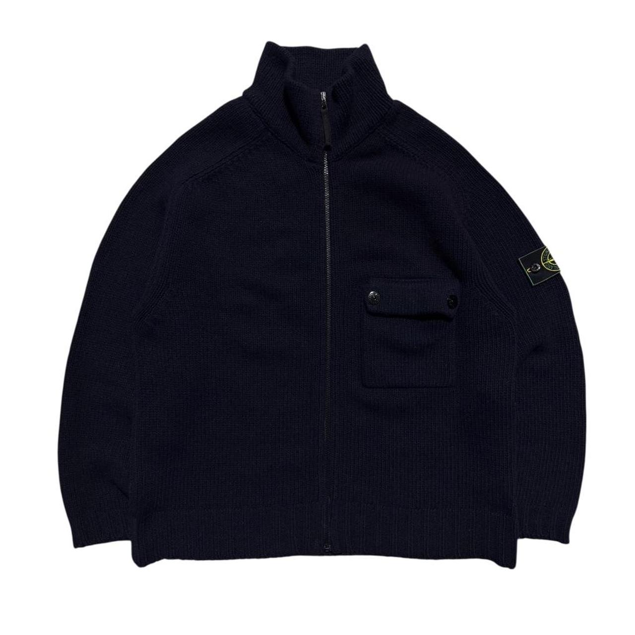 Stone Island 90's Heavy Knit Full Zip