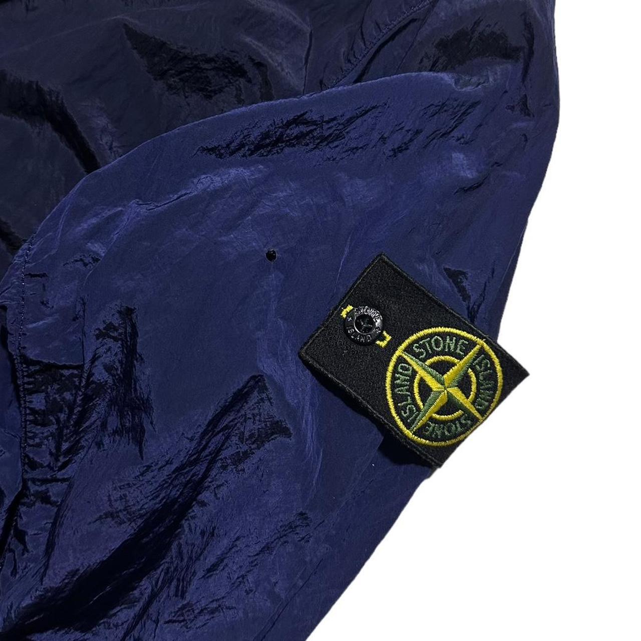 Stone Island Nylon Metal Blue Overshirt - Known Source