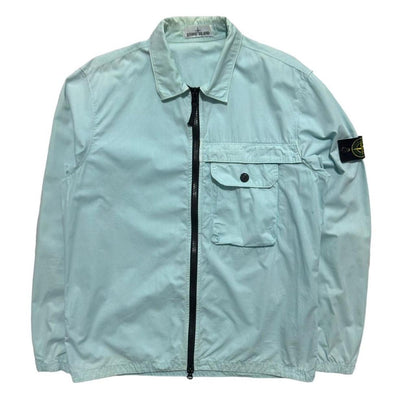 Stone Island Baby Blue Overshirt