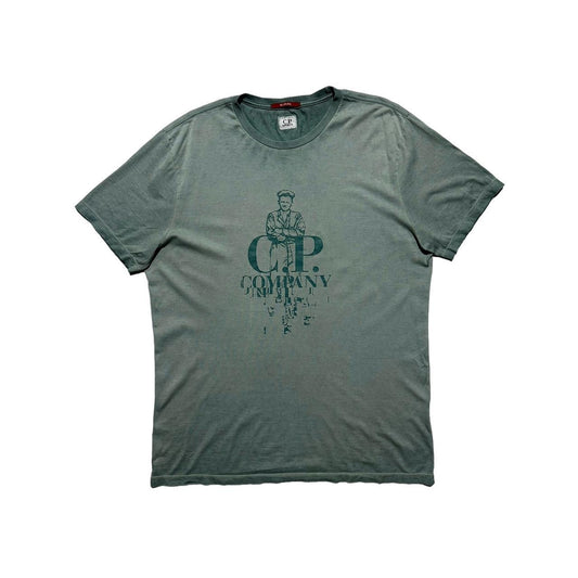 CP Company Spell Out Logo Re Colour Short Sleeved T Shirt