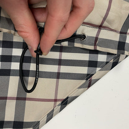 Burberry Nova Check Jacket, Size Small | O/S, Beige