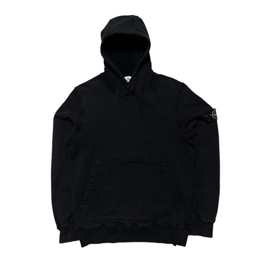 Stone Island Black Pullover Hoodie