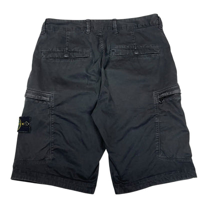 Stone Island Cargo Shorts, Size 30 | O/S, Black