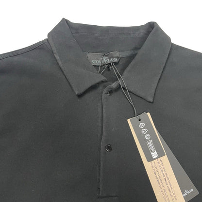 Stone Island Black Felpa Ghost Polo Brand New, Size XXL | XXL, Black