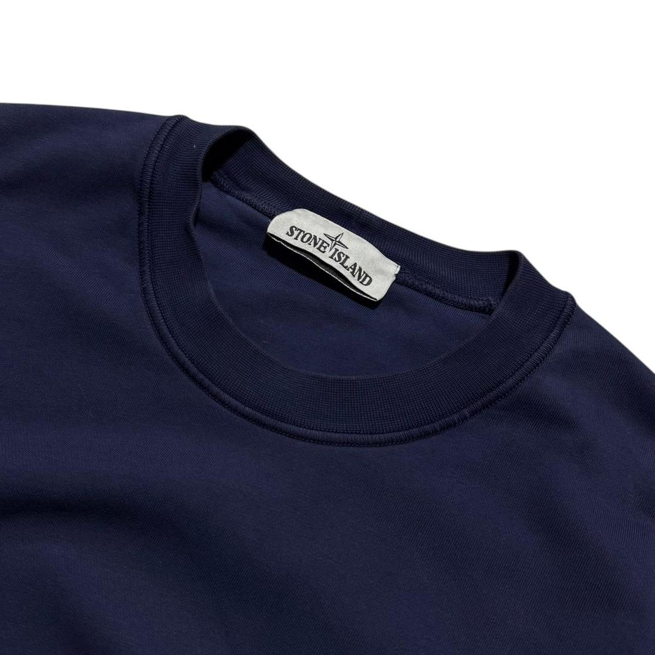 Stone Island Pullover Navy Crewneck | Large, Navy