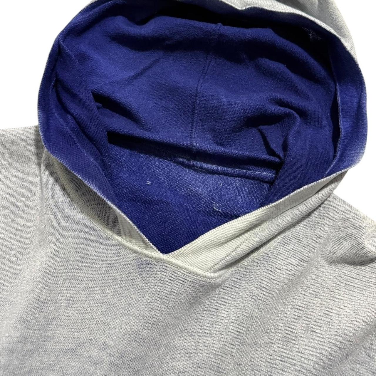 Stone Island Blue Spray Pullover Hoodie