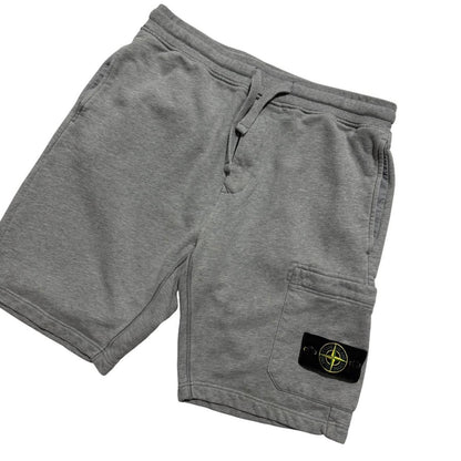 Stone Island Cotton Shorts | Small, Grey