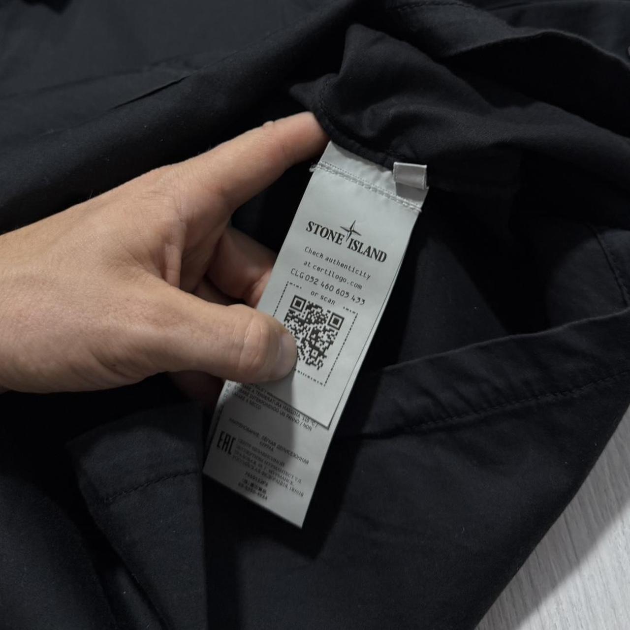 Stone Island Black Ghost Overshirt