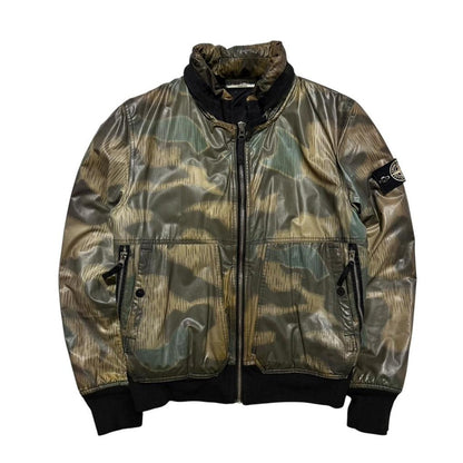 Stone Island 2010 Ice Camo Bomber Jacket