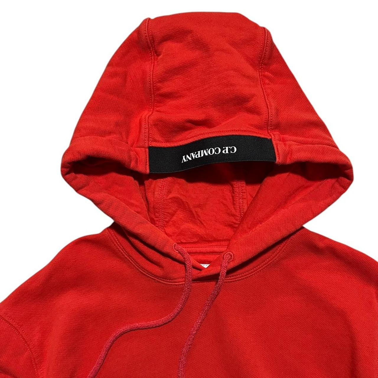 CP Company Red Pullover Hoodie