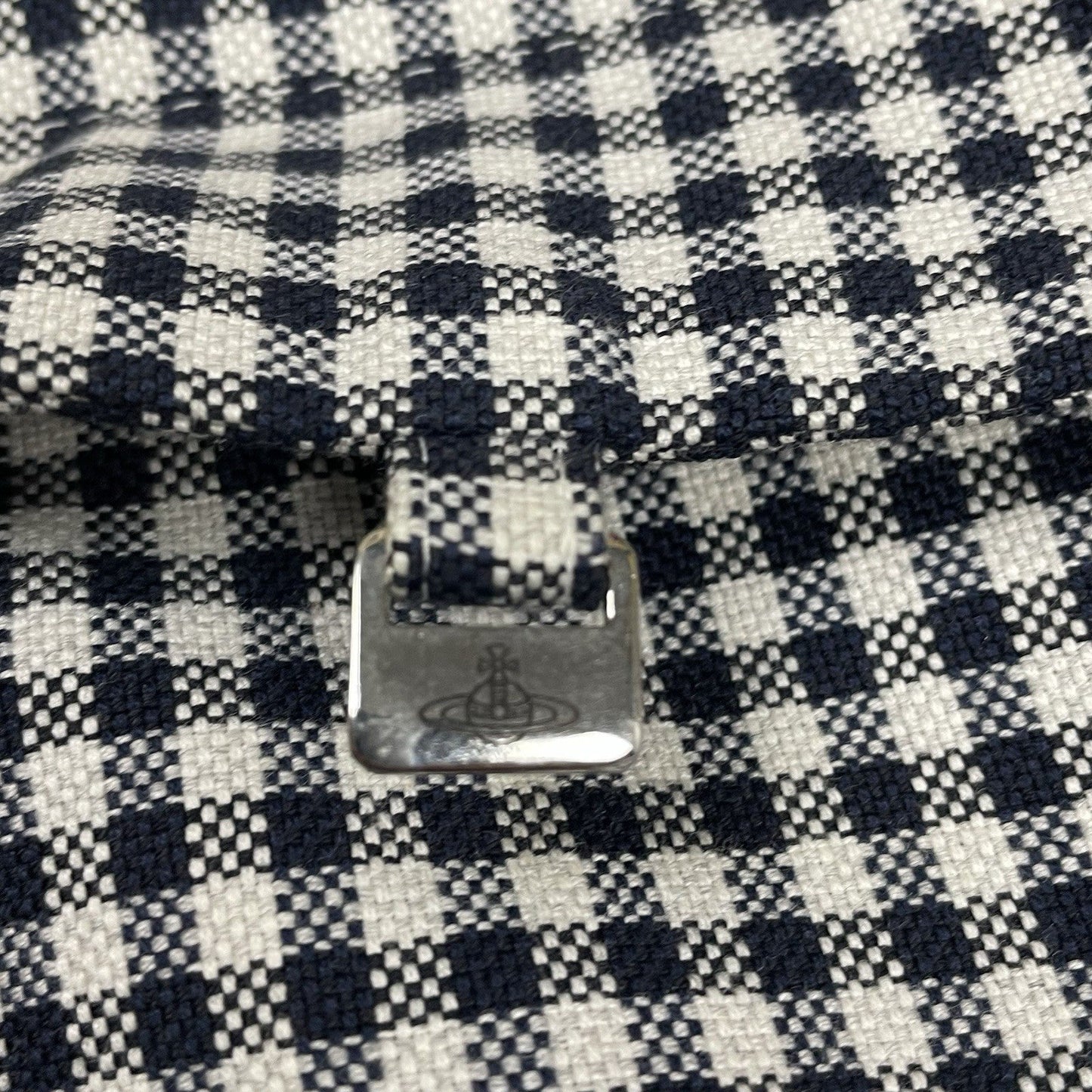 Vivienne Westwood Gingham Check Bomber Jacket, Size Medium | O/S, Multicoloured