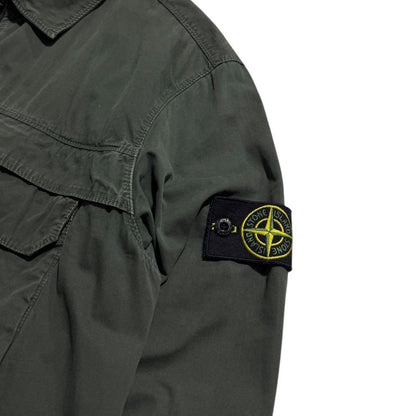 Stone Island Green Overshirt