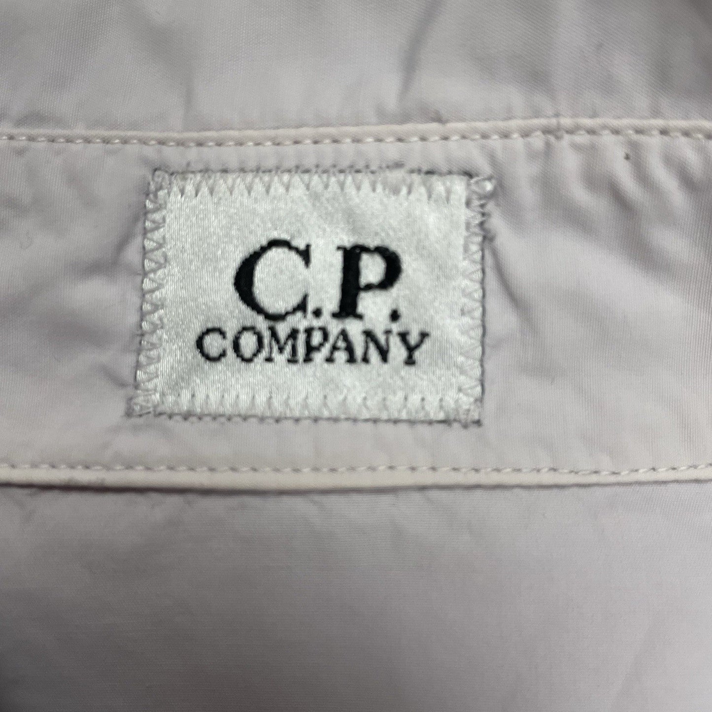 Vintage C.P. Company Full Zip Shirt, Size Large | O/S, Light Grey