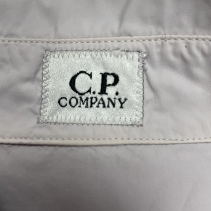 Vintage C.P. Company Full Zip Shirt, Size Large | O/S, Light Grey