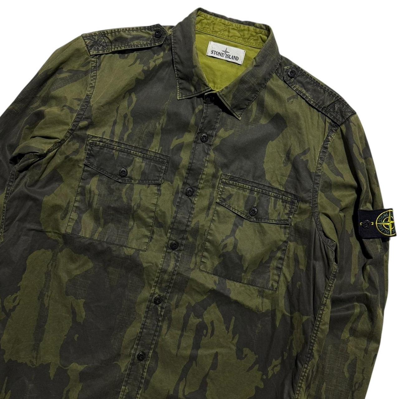 Stone Island Camo Overshirt
