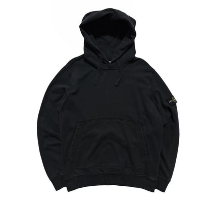 Stone Island Black Pullover Hoodie