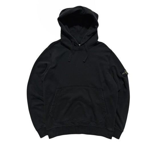 Stone Island Black Pullover Hoodie