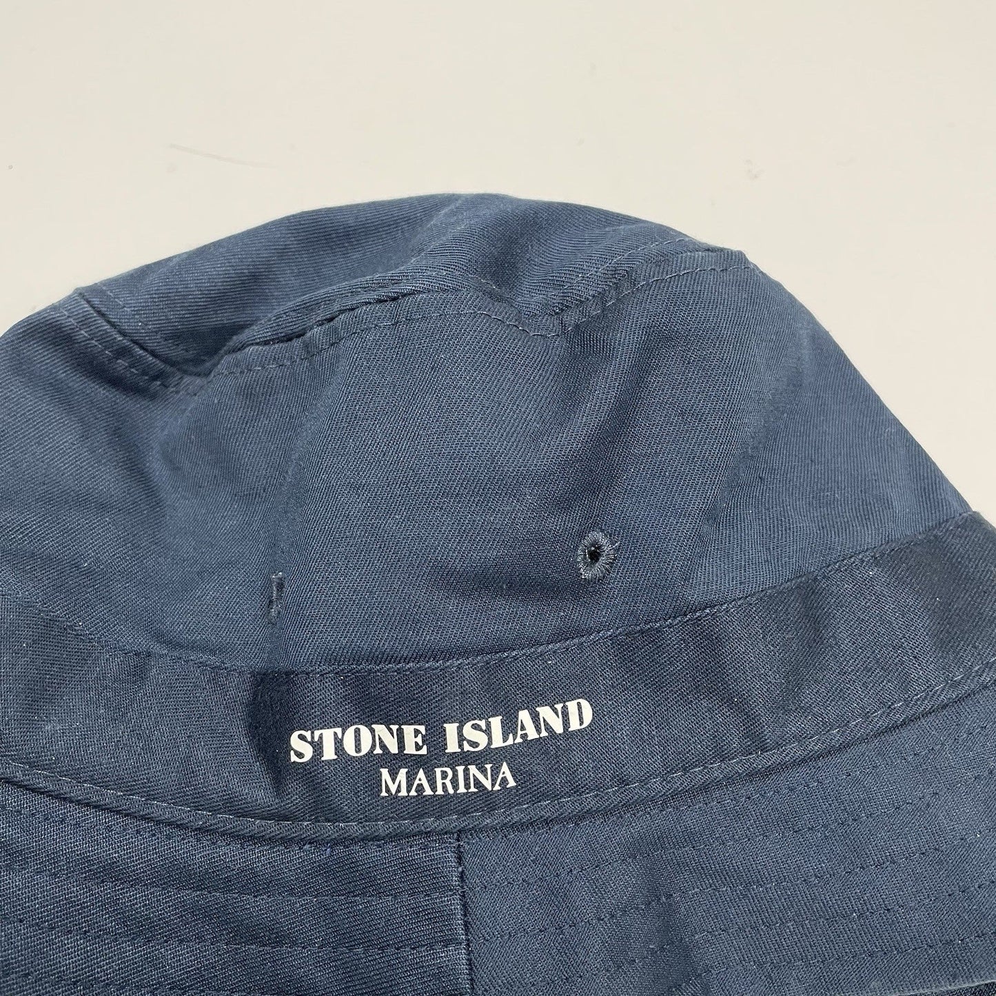 Stone Island Marina Bucket, Size Large | O/S, Navy
