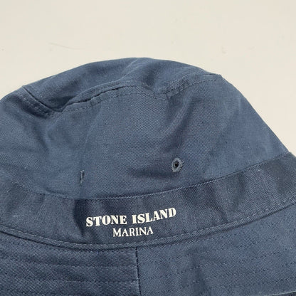 Stone Island Marina Bucket, Size Large | O/S, Navy