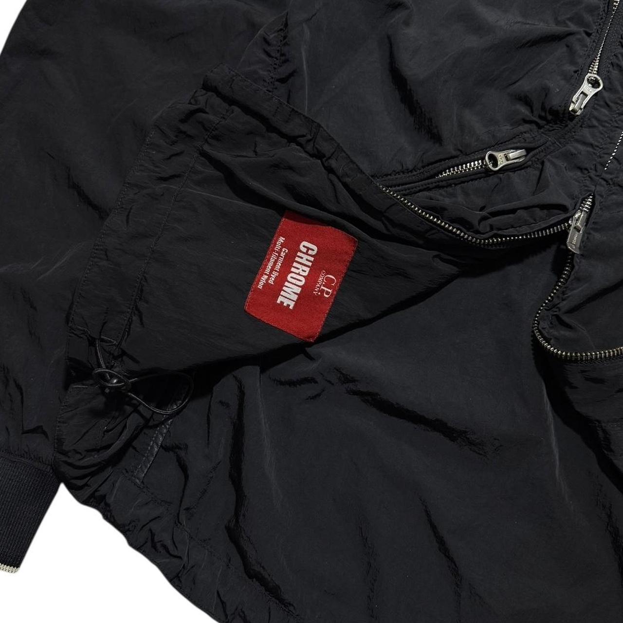 CP Company S/S 2015 Chrome Multi Zip Jacket | XL, Black