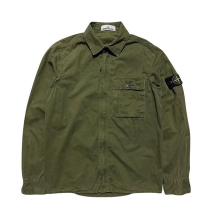 Stone Island Canvas Overshirt | Small, TBD
